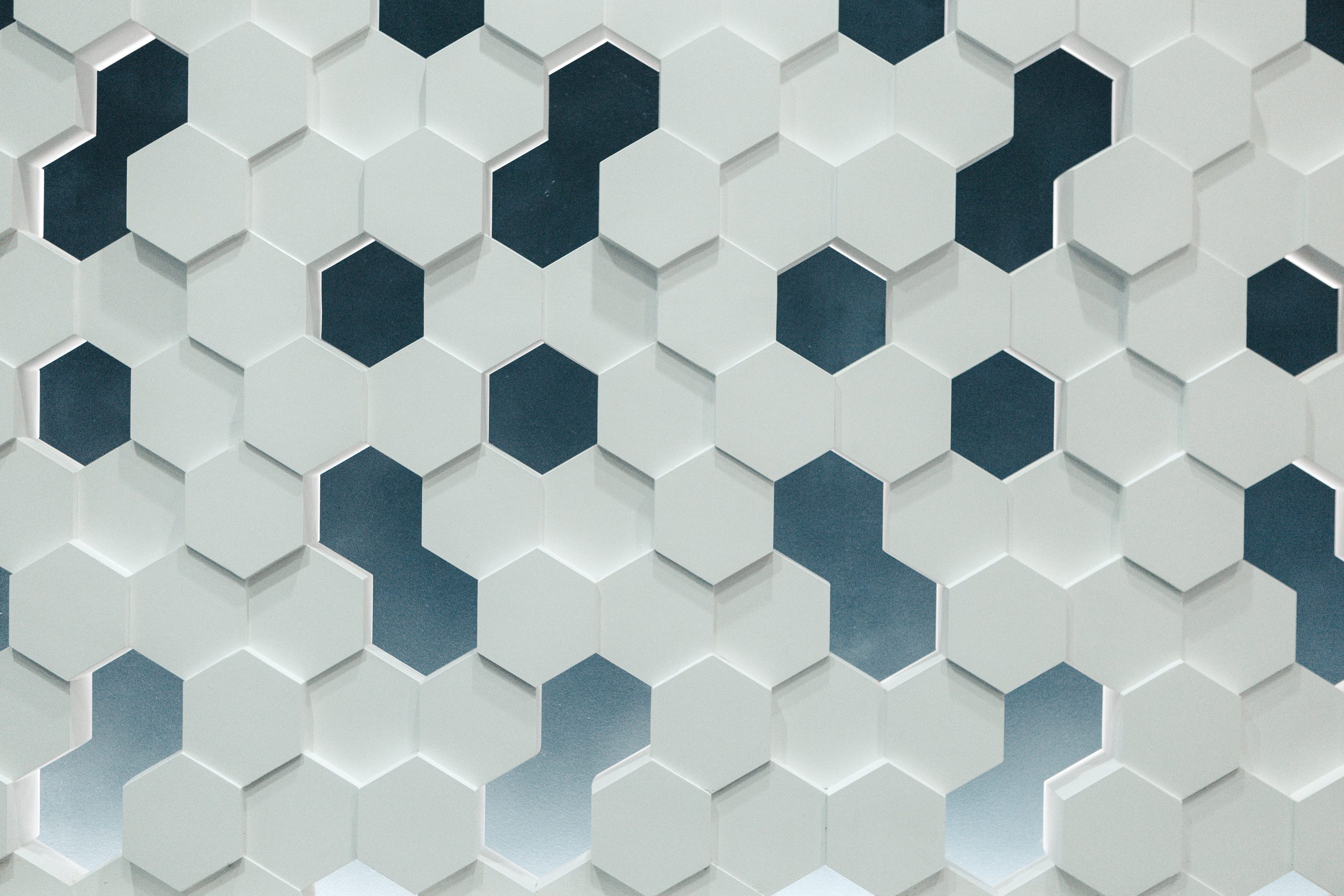 Bannière hexagonale Lourdel